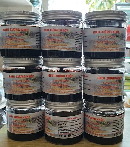 Cao gắm, địa chỉ bán cao gắn, công dụng cao gắm chữa bệnh gút