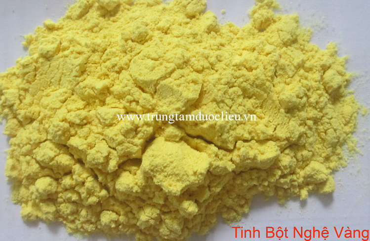tinh bột nghệ vàng