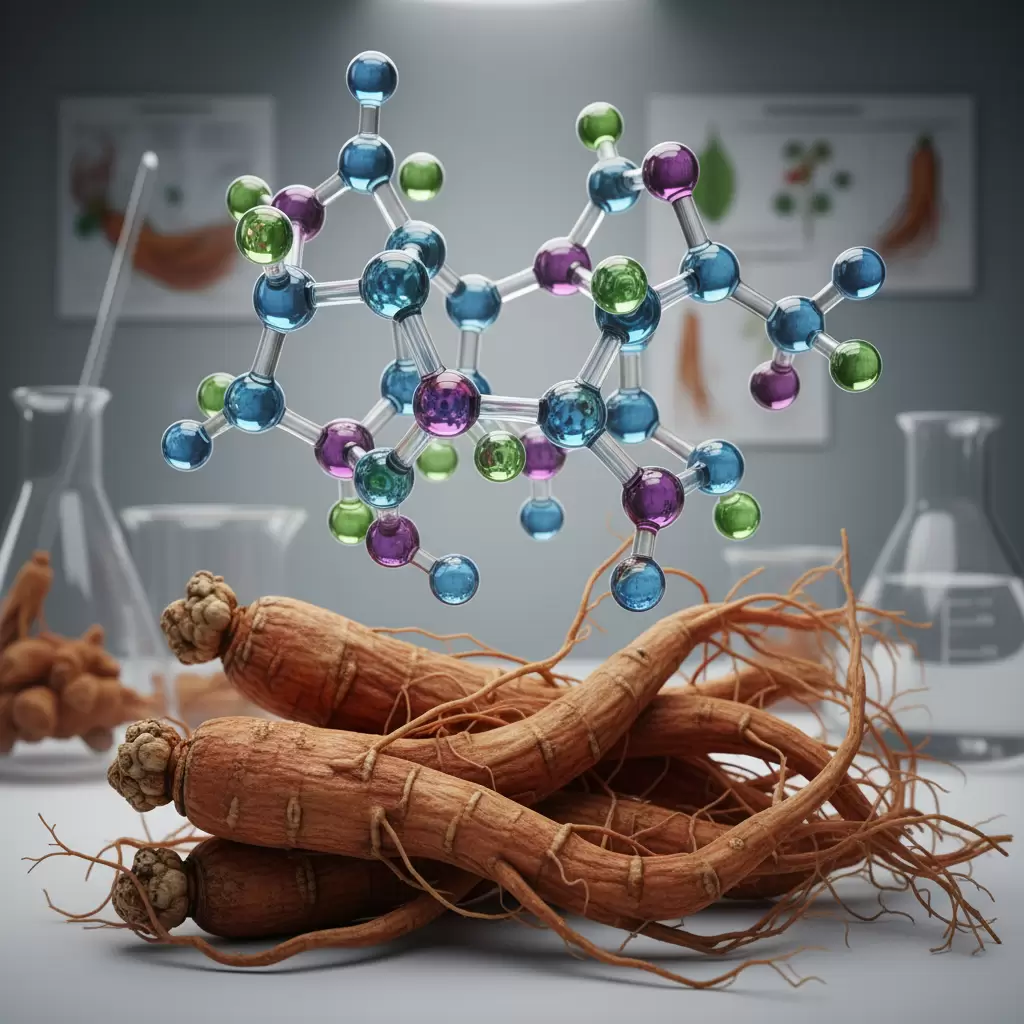 gemini_image_1768649817 Hoạt chất Ginsenoside trong hồng sâm giúp tối ưu hóa quá trình trao đổi chất