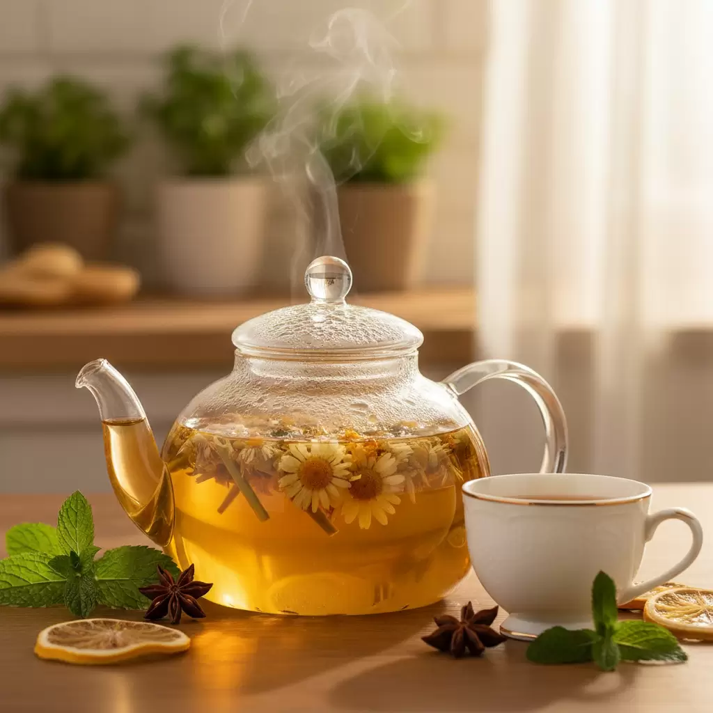 Ủ trà đúng thời gian giúp nước trà có màu sắc đẹp và hương vị cân bằng