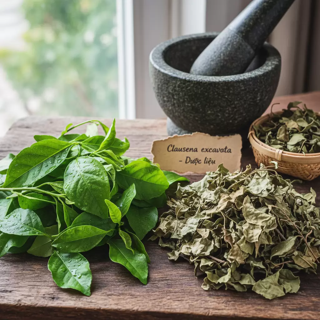 Lá hen có thể dùng ở dạng tươi hoặc khô để chiết xuất các hoạt chất kháng viêm