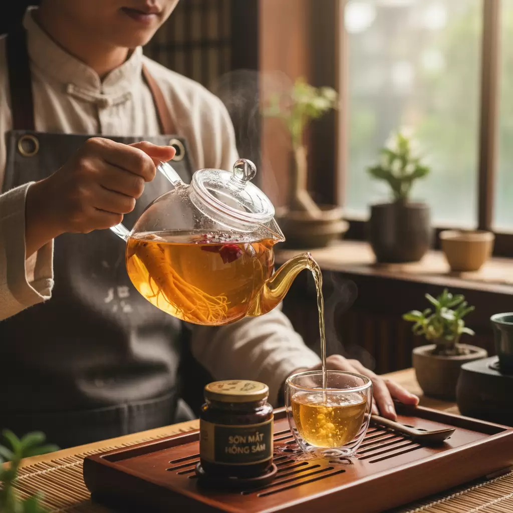 Quy trình pha trà chuẩn giúp giữ trọn vẹn hương vị và dược tính của thảo mộc