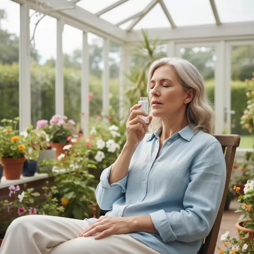 Lá hen giúp làm dịu các triệu chứng khó thở và khò khè ở người bệnh hen